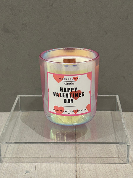 Iridescent Valentines Candles